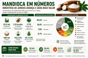 Indústria da fécula amplia escala e diversificação