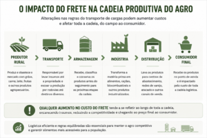 Mudança em regra do frete preocupa setor produtivo