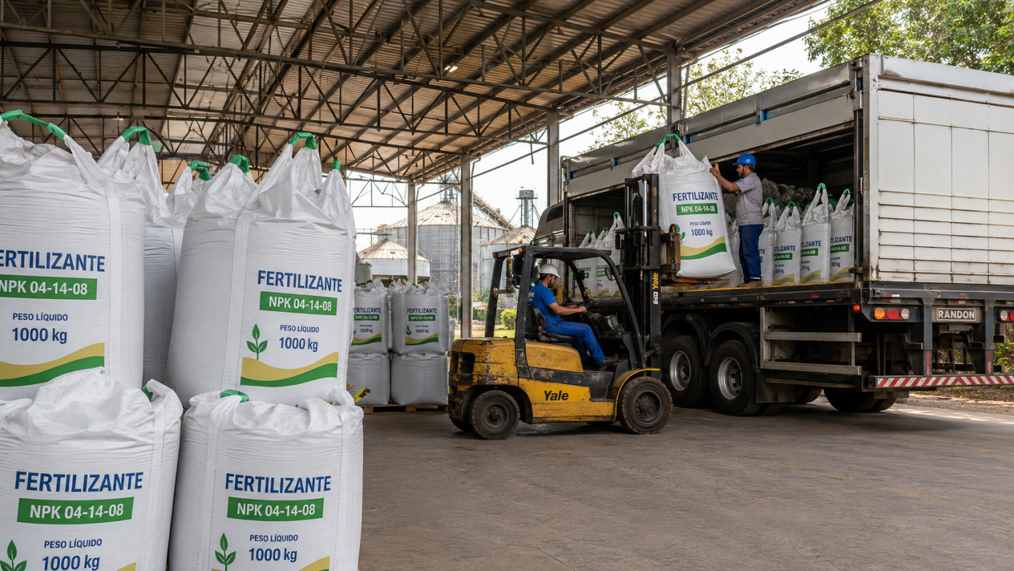 Entrega de fertilizantes cresce 1,6% no quadrimestre
