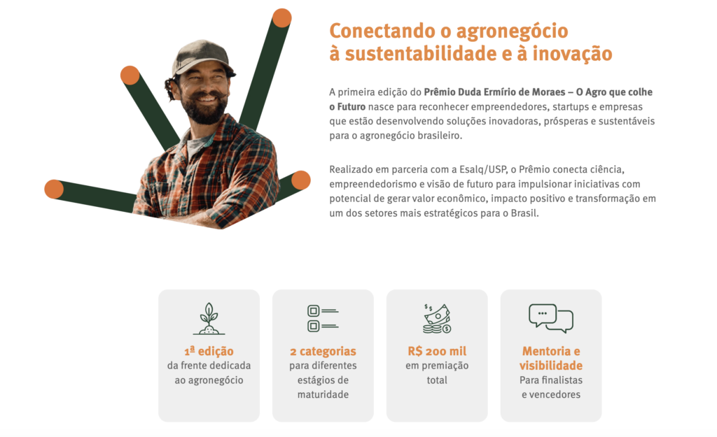 Concurso nacional busca soluções para o agro