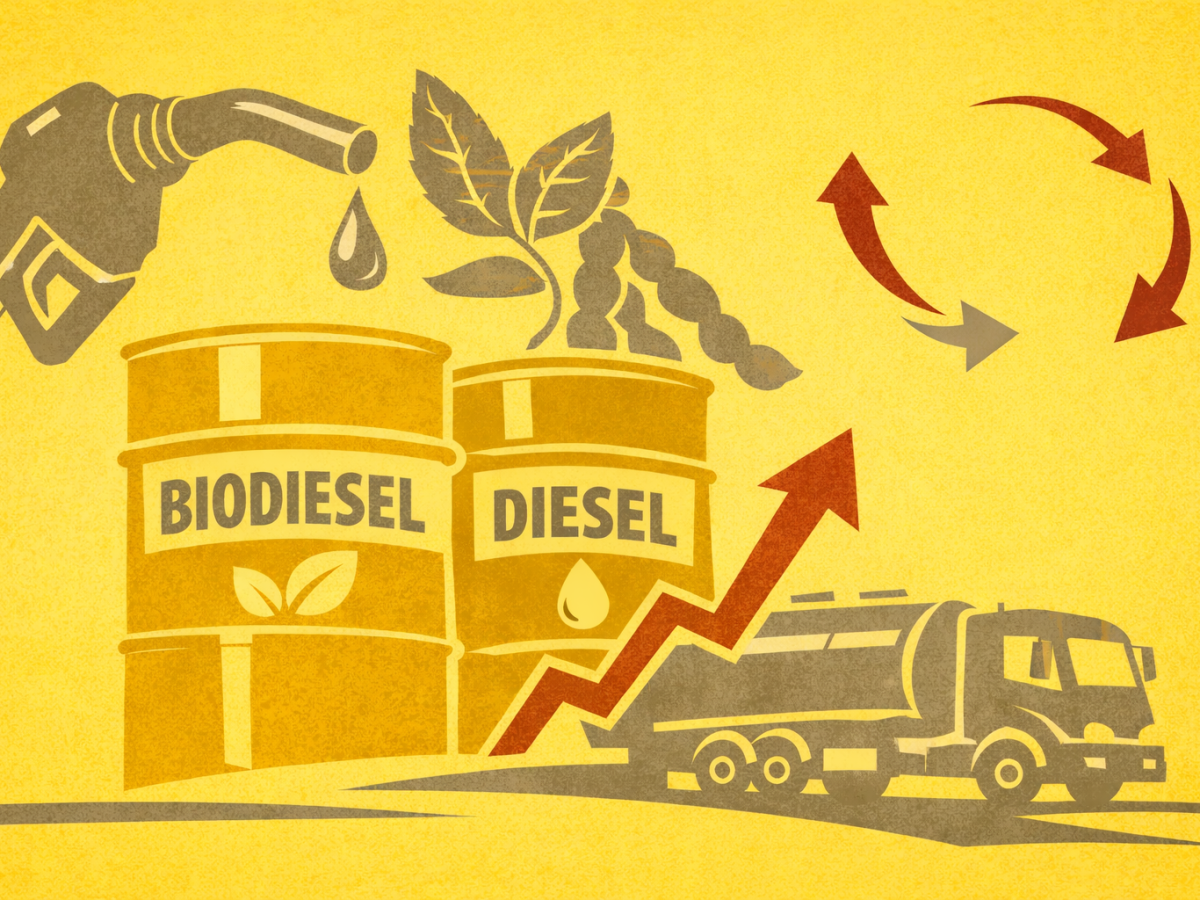 ANP avança na regulamentação do uso voluntário de biodiesel
