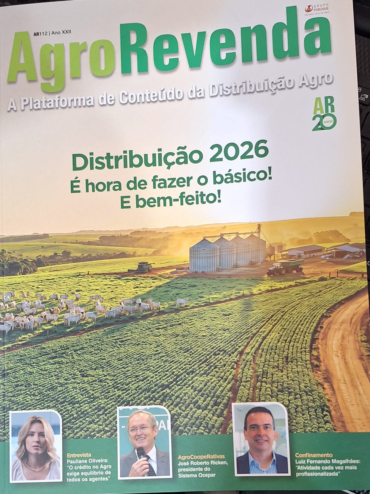 A Revista AgroRevenda nº 112 está no ar, na ANDAV!