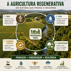Solo é protagonista na agricultura regenerativa