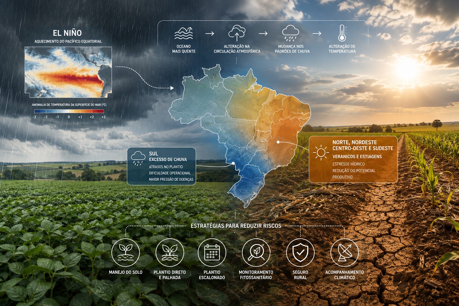 Como reduzir riscos diante da previsão do super El Niño