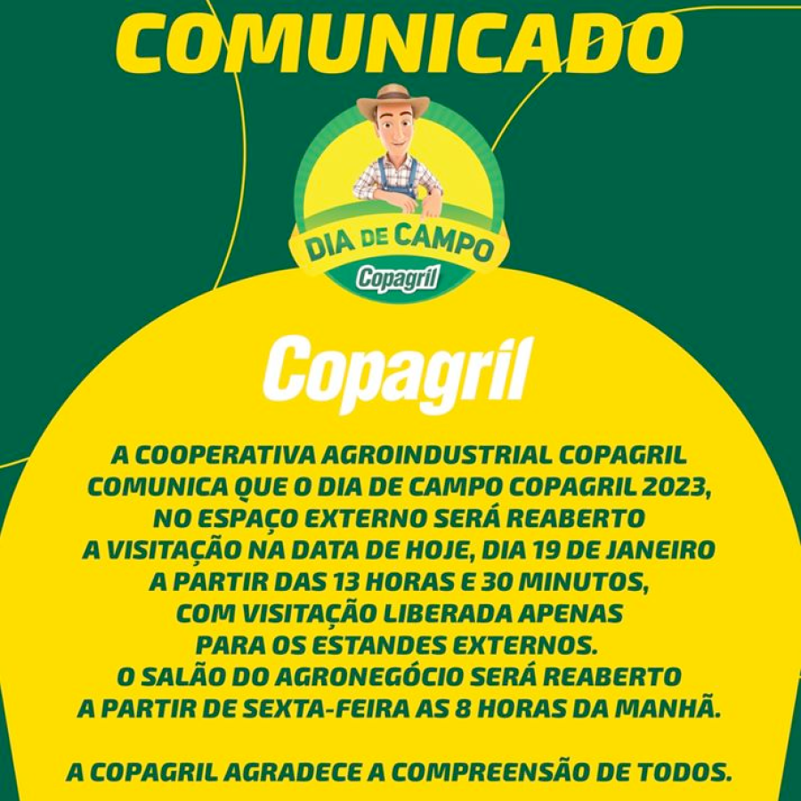 Coopagril visitação dia de campo parcial