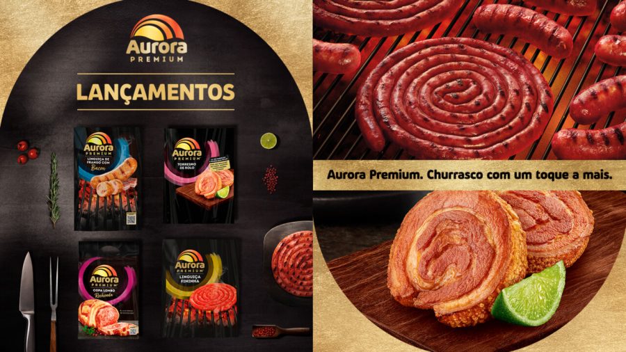 Lançamentos Aurora premium_linguiças, lombo e torresmo rolo