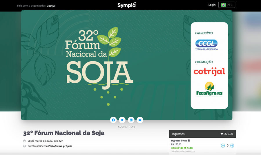 cotrija fórum soja